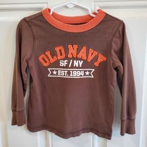 Old Navy 3T Boy long sleeve shirt